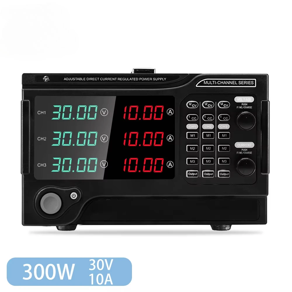 Programmable Dc Power Supply 60V 5A - แหล่งจ่ายไฟสำหรับห้องปฏิบัติการแบบปรับค่าได้และตั้งโปรแกรมได้ AC เป็น DC หลายช่องจ่ายไฟคู่ 15V