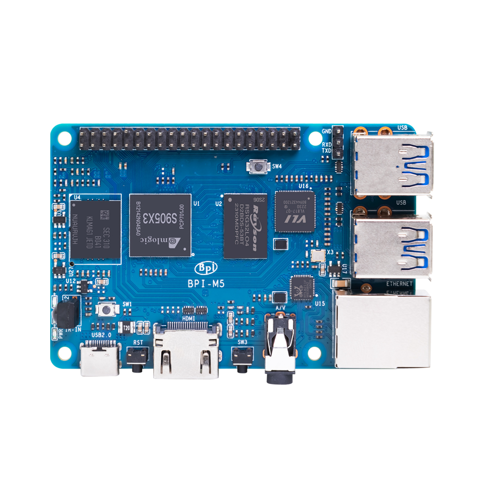 ชุดคิท Banana Pi BPI-M5 DIY พร - Banana Pi Bpi-M5 บทวิจารณ์และราคา
